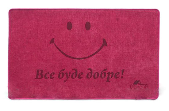 

Коврик универсальный Dariana Smile Шерсть 68x120 см красный D-6224