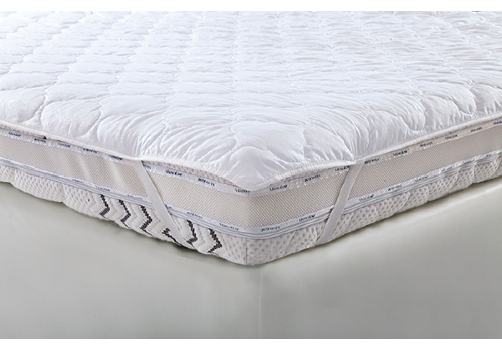 

Наматрасник Matroluxe двухсторонний с угловыми фиксаторами 140x200 см
