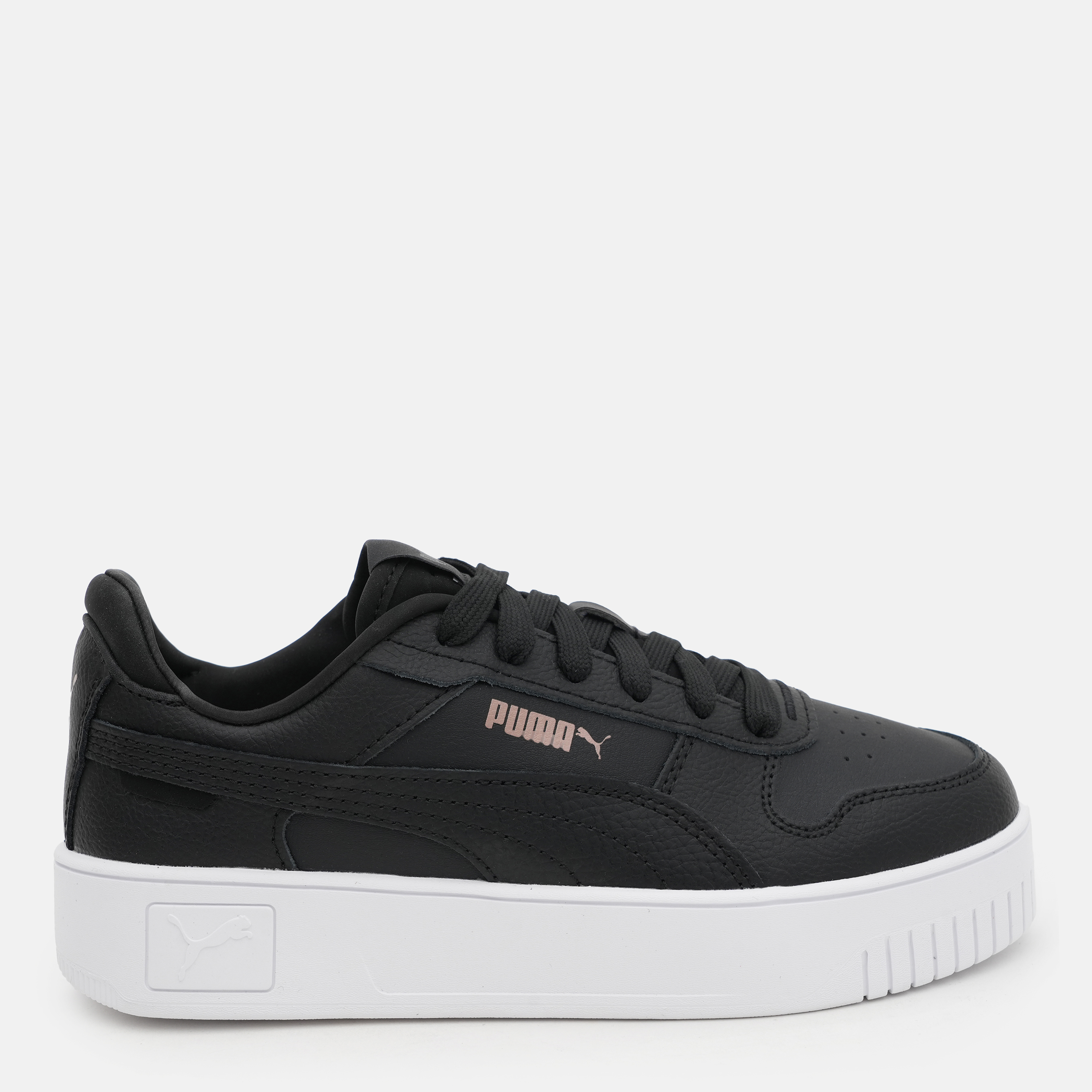 Акція на Підліткові кеди для дівчинки Puma 39384602 36 Puma Black-Puma Black-Rose Gold-Puma White від Rozetka