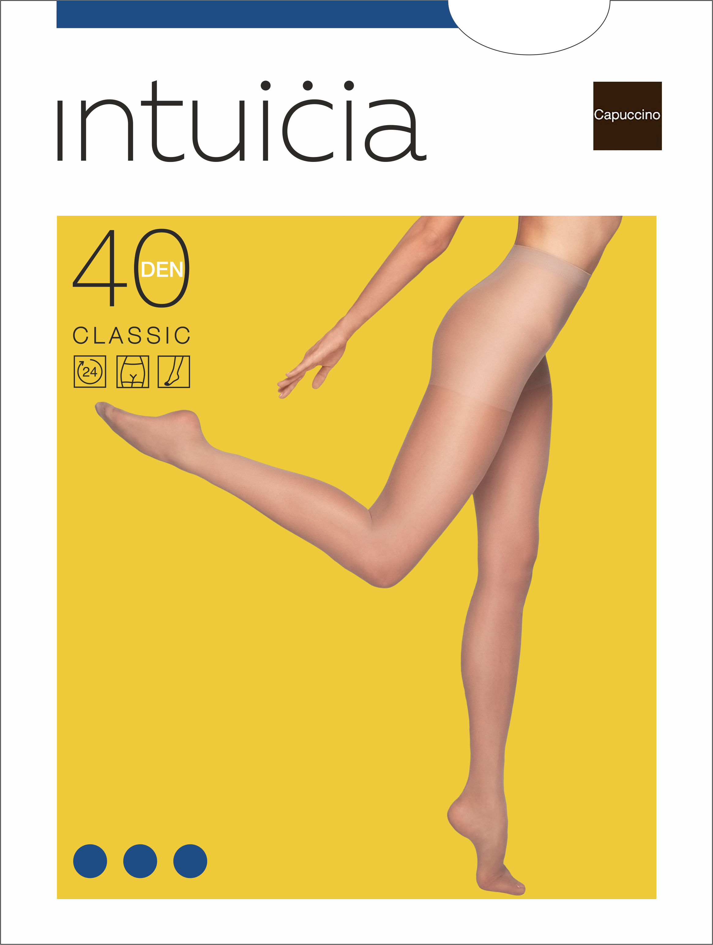 

Колготки Intuicia Classic 40 Den - р Cappuchino, Колготки Intuicia Classic 40 Den 5-6 р Cappuchino