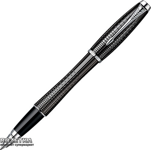 

Ручка-роллер Parker Urban Premium Ebony Metal Chiselled RB Черная Коричневый корпус (21 222Ч)