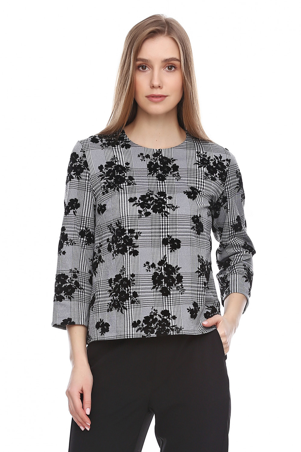 

Блузка LadyLike 147423394 42 серая