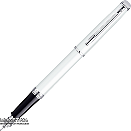 

Ручка перьевая Waterman Hemisphere White CT FP Синяя Белый корпус (12 062)