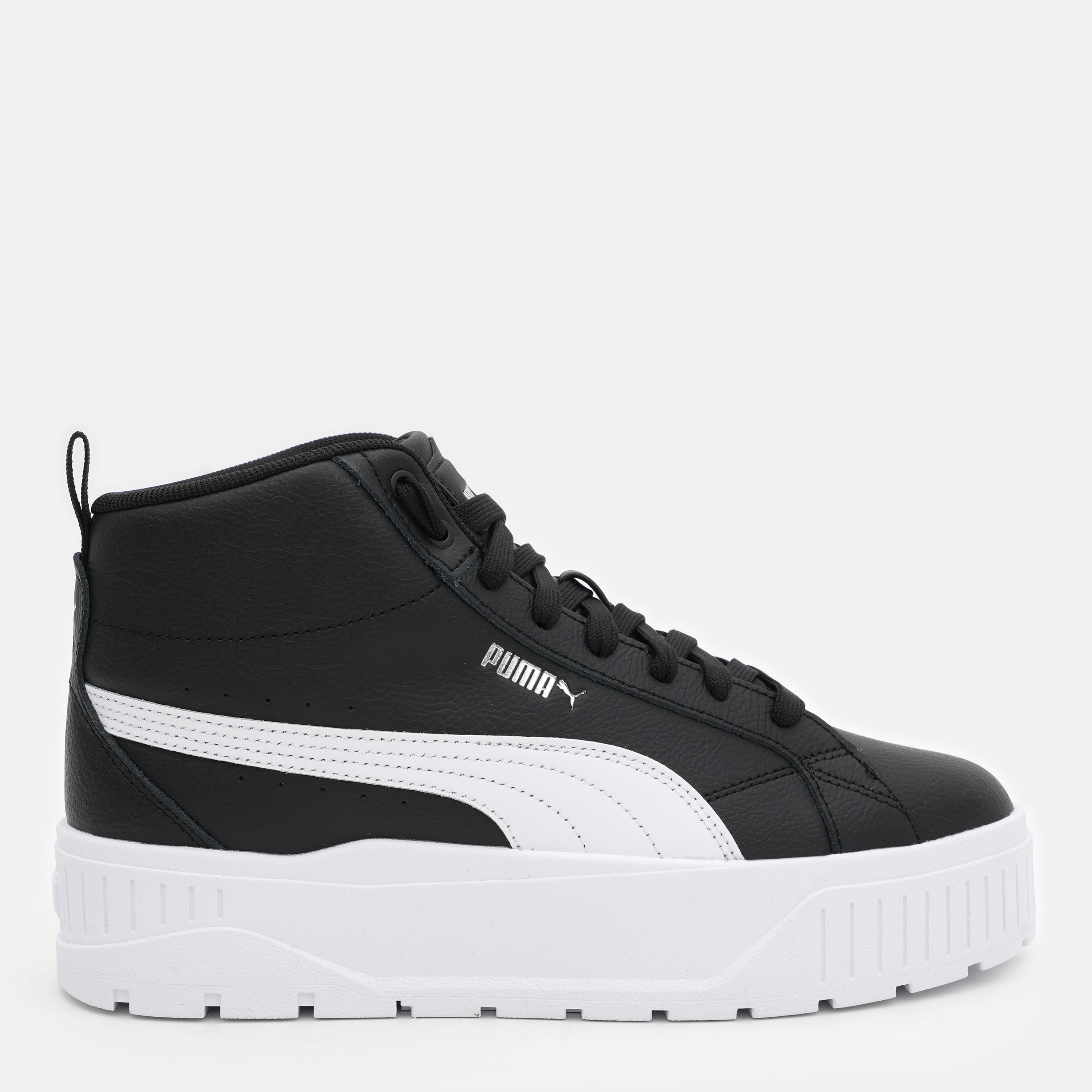 Акція на Жіночі черевики низькі Puma Karmen II Mid 39745906 37.5 (4.5UK) 23.5 см Puma Black-Puma White-Puma Silver від Rozetka