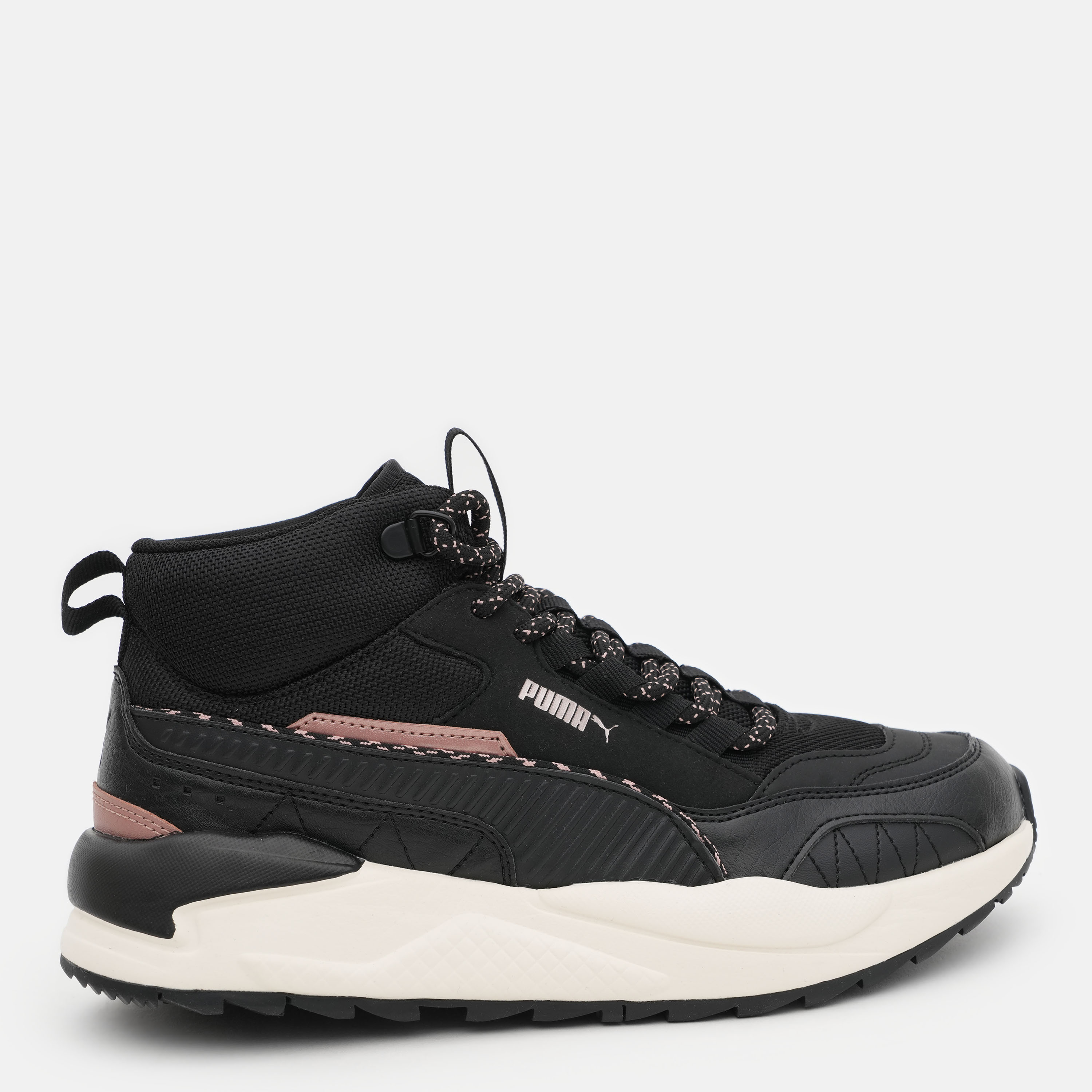 Акція на Жіночі черевики низькі Puma X-Ray 2 Square Mid WTR 37302007 37 (4UK) 23 см Puma Black-Puma Black-Rose Gold-Whisper White від Rozetka