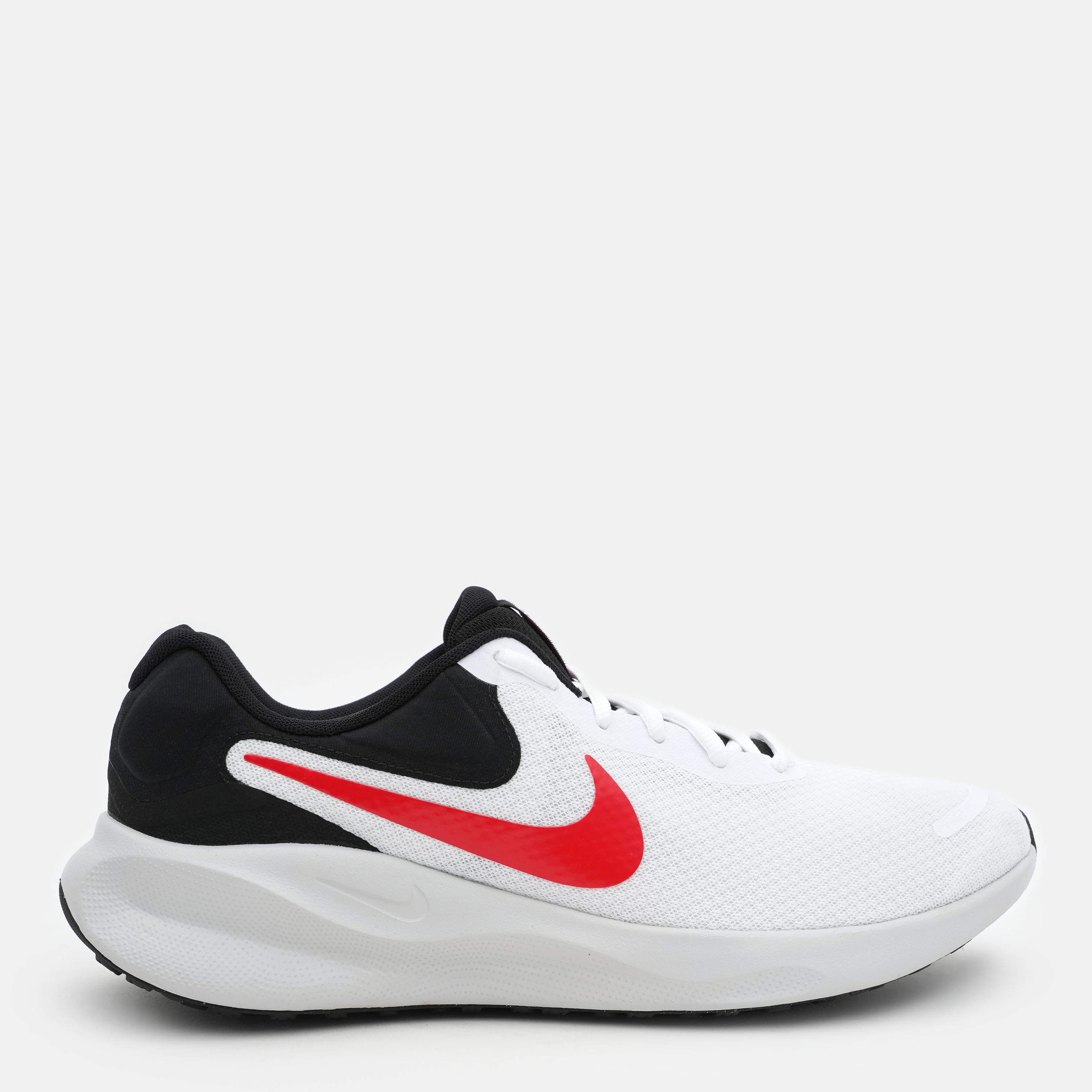 Акція на Чоловічі кросівки Nike Revolution 7 FB2207-102 44  28 см Білі від Rozetka