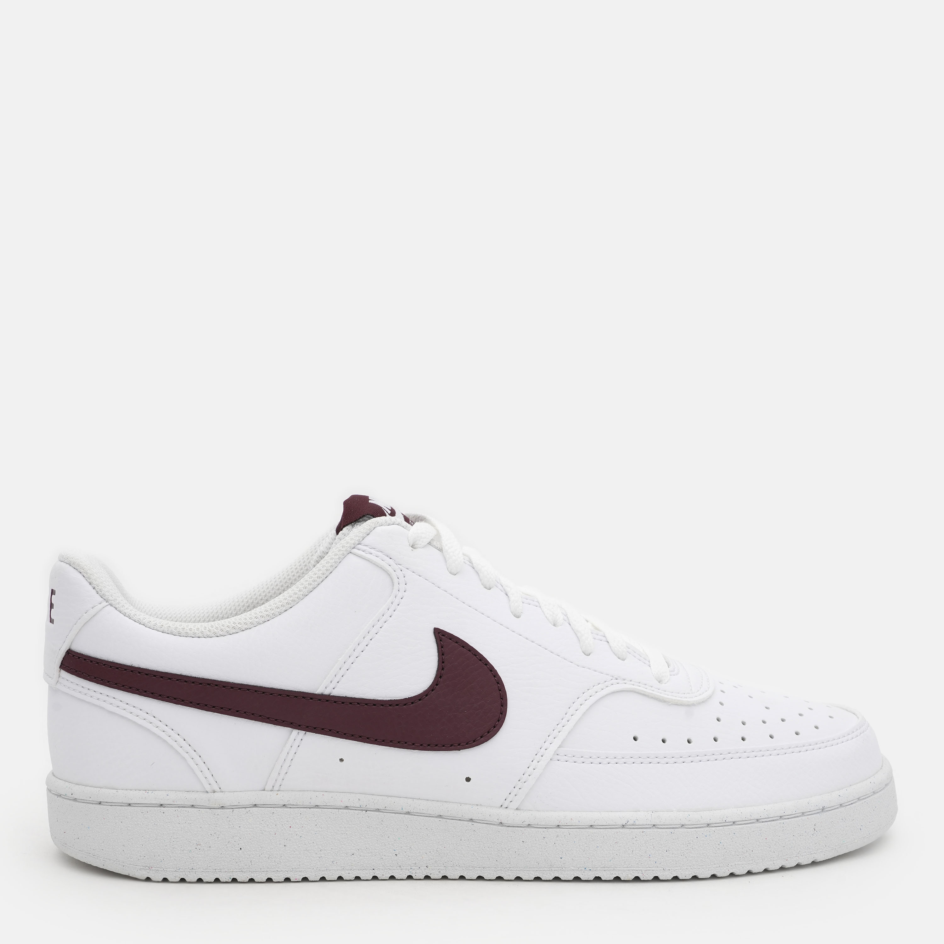 Акція на Чоловічі кеди низькі Nike Court Vision Lo Nn DH2987-113 46  30 см Білі від Rozetka