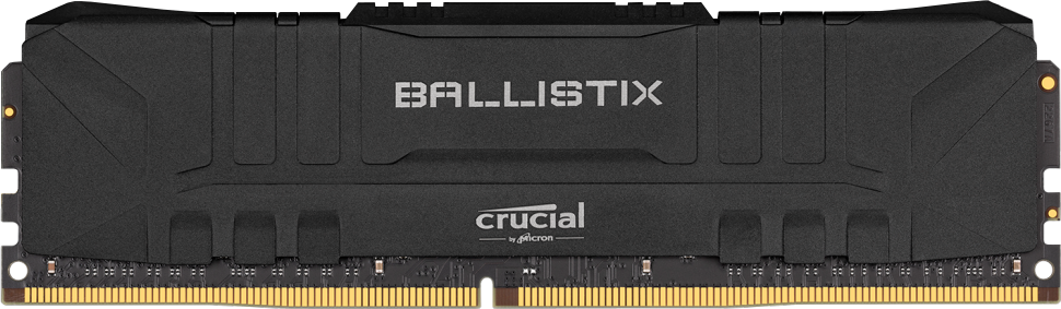 

Оперативная память Crucial DDR4-2666 16384MB PC4-21328 Ballistix Black (BL16G26C16U4B)