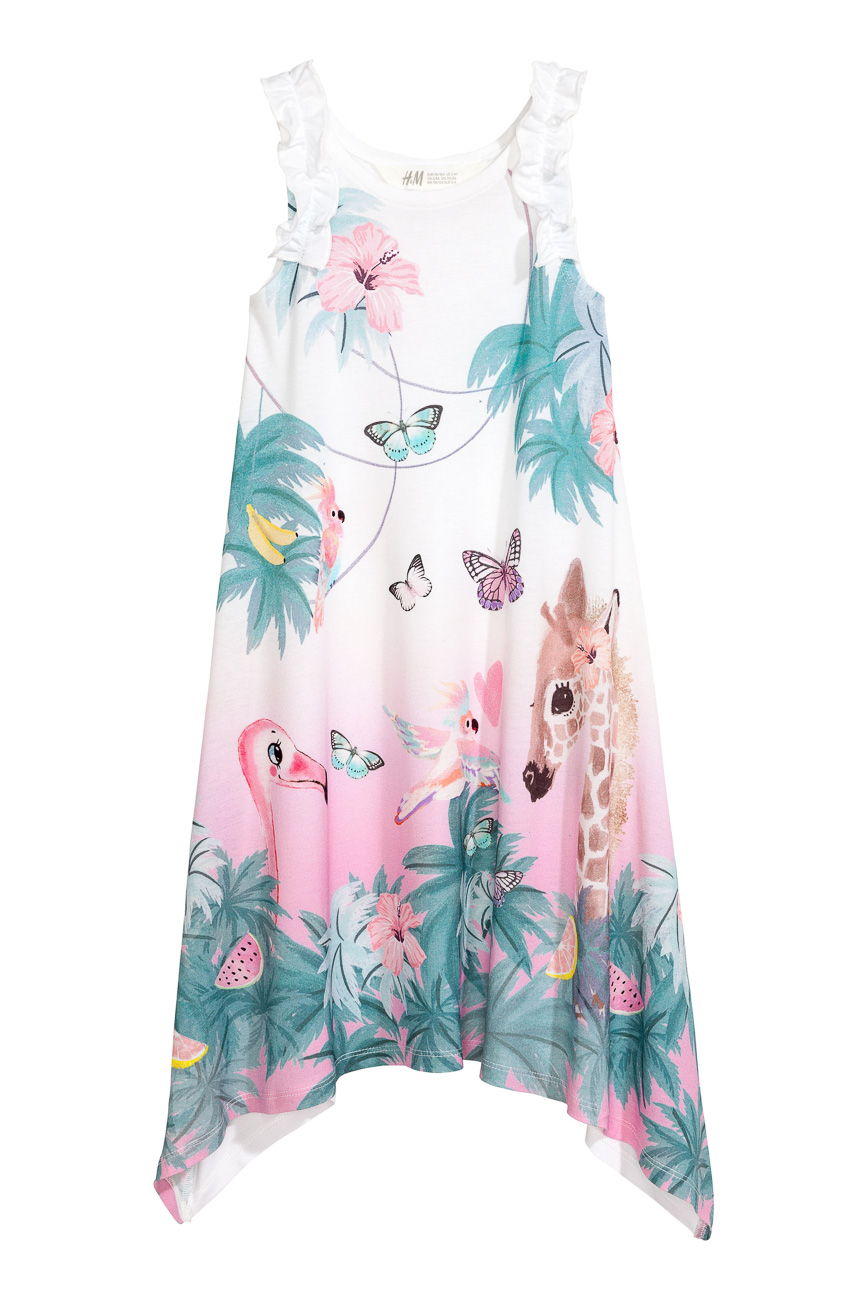 

Платье H&M ДД001022 (04707665) цвет белый 98/104