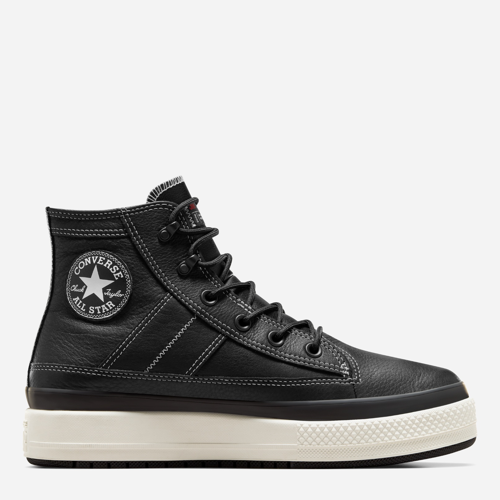 Акція на Чоловічі кеди високі Converse Ctas Equip Wp Hi A08555C-001 40.5 (6.5UK/7.5USA) 26 см Чорні від Rozetka