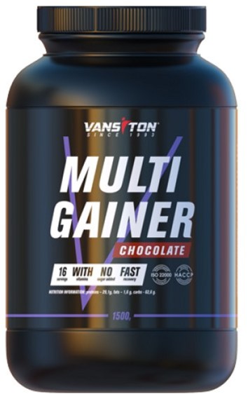 

Гейнер Vansiton Multigainer 1.5 кг Cherry (4820106591747)