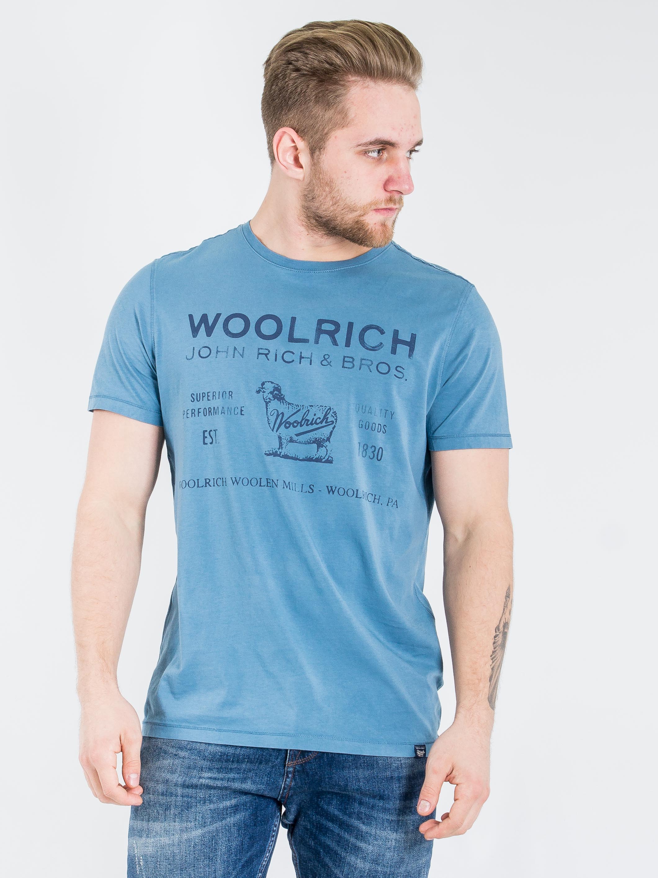 

Футболка Woolrich AB4319-10 L Синий