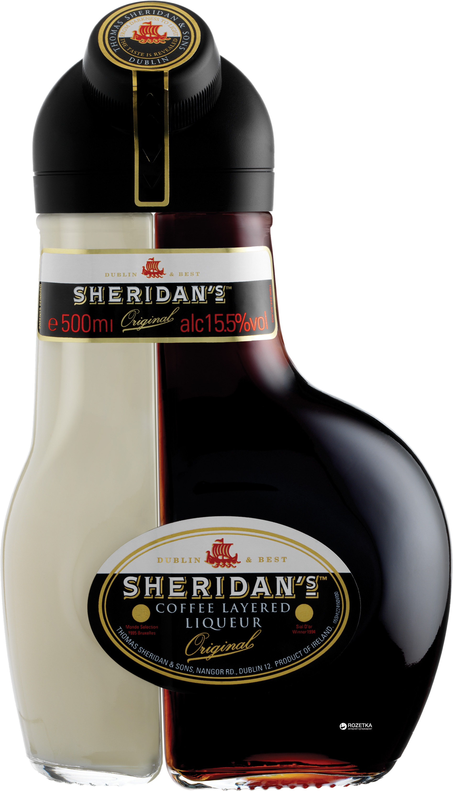 Ликер Sheridan&amp;#39;s 0.5 л 15.5% (5011013500703) – аксессуары | ROZETKA
