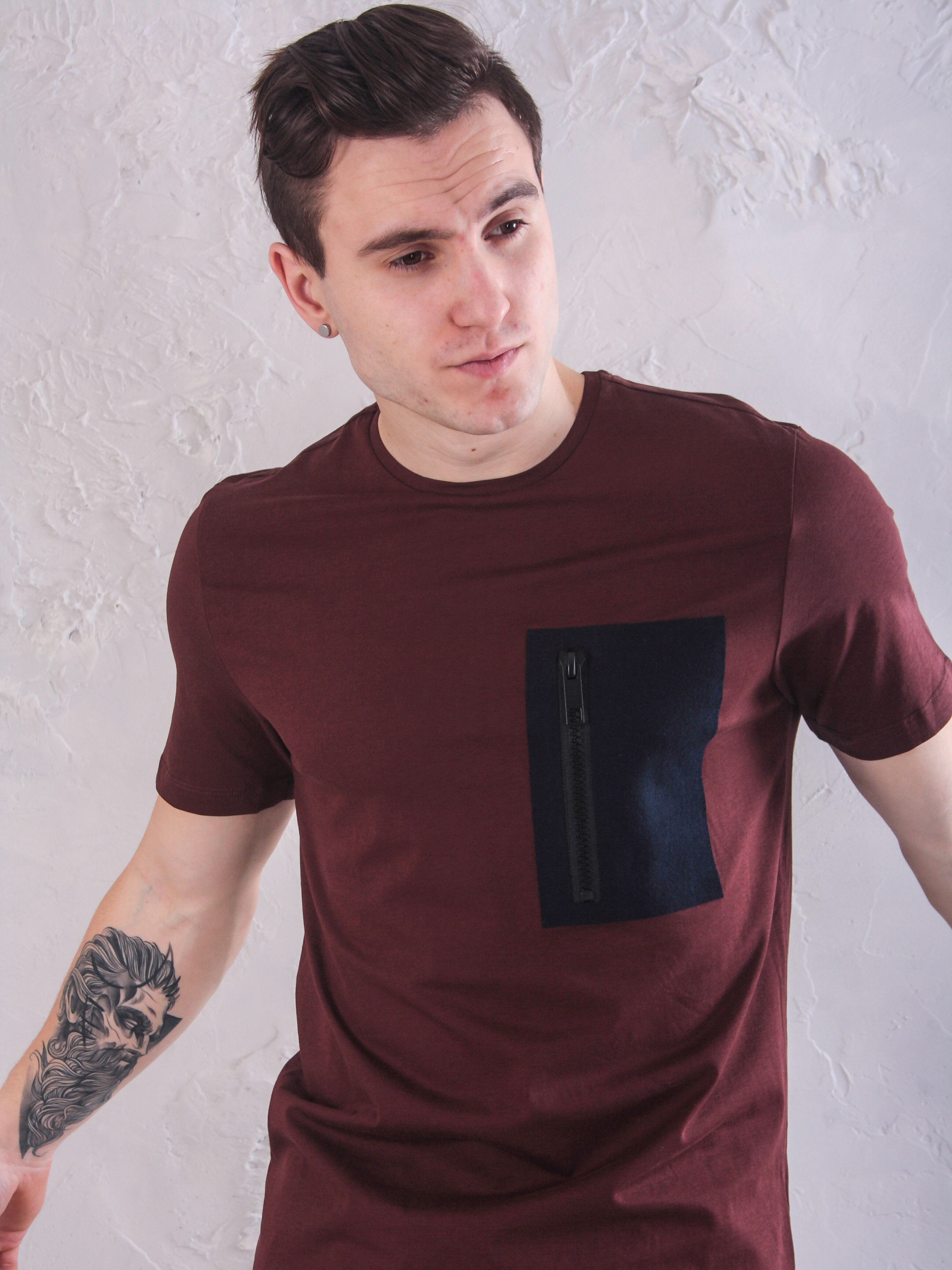 

Футболка Antony Morato MMKS00921-FA100084-5033  Бордовый, Футболка Antony Morato MMKS00921-FA100084-5033 L Бордовый