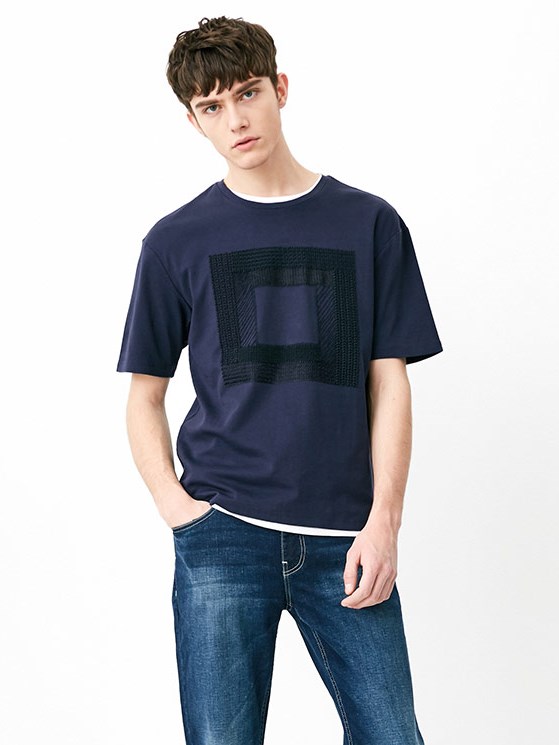 

Футболка Jack & Jones 217101526 XL Синий