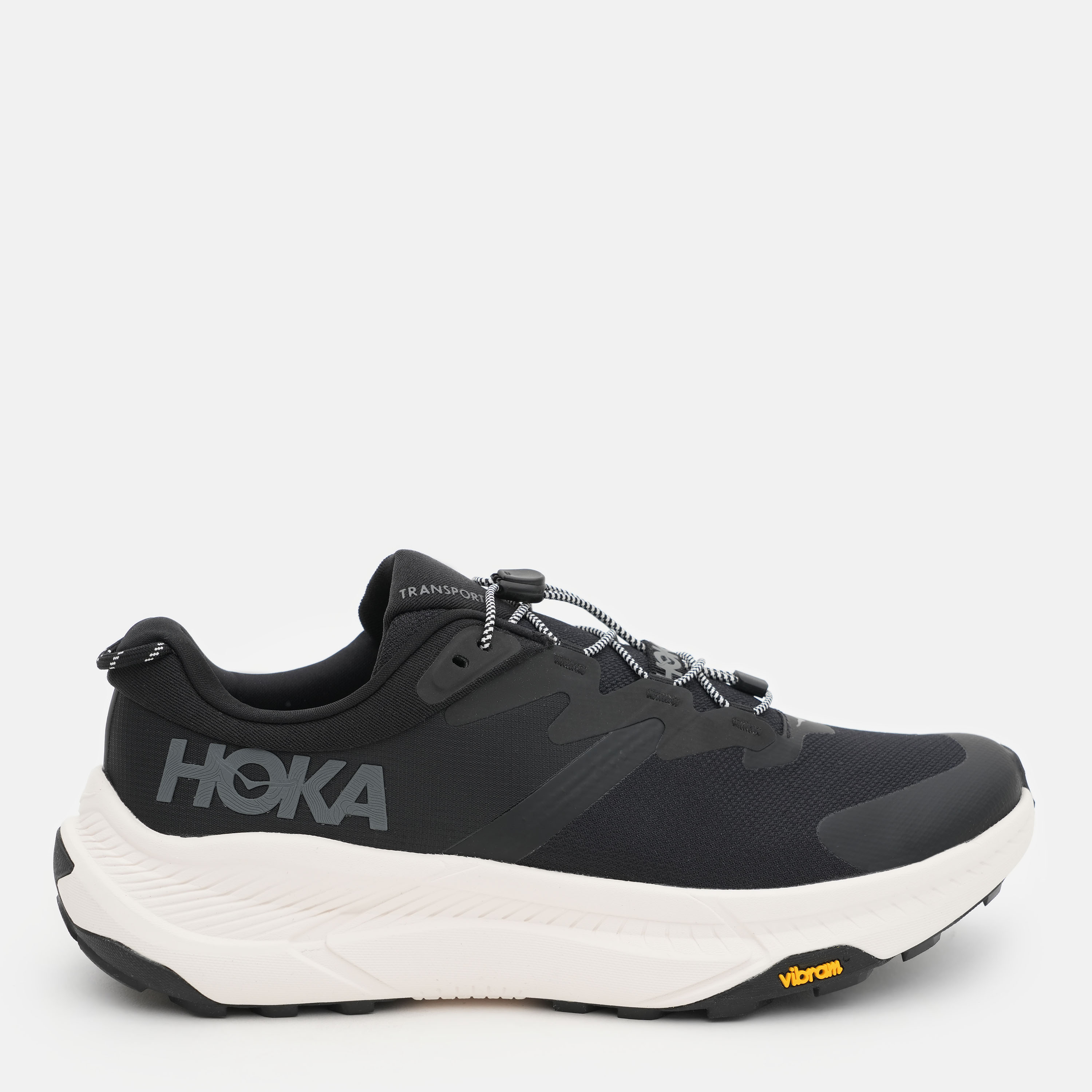 Акція на Чоловічі кросівки HOKA ONE ONE M Transport 1123153-BKLB 40.5 (7.5US) 25.5 см Чорні від Rozetka