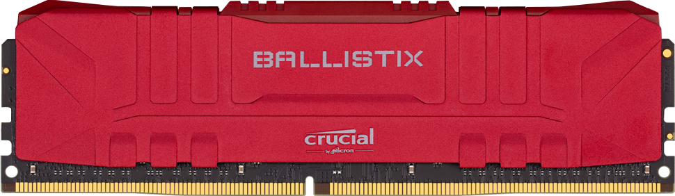 

Оперативная память Crucial DDR4-3200 16384MB PC4-25600 Ballistix Red (BL16G32C16U4R)