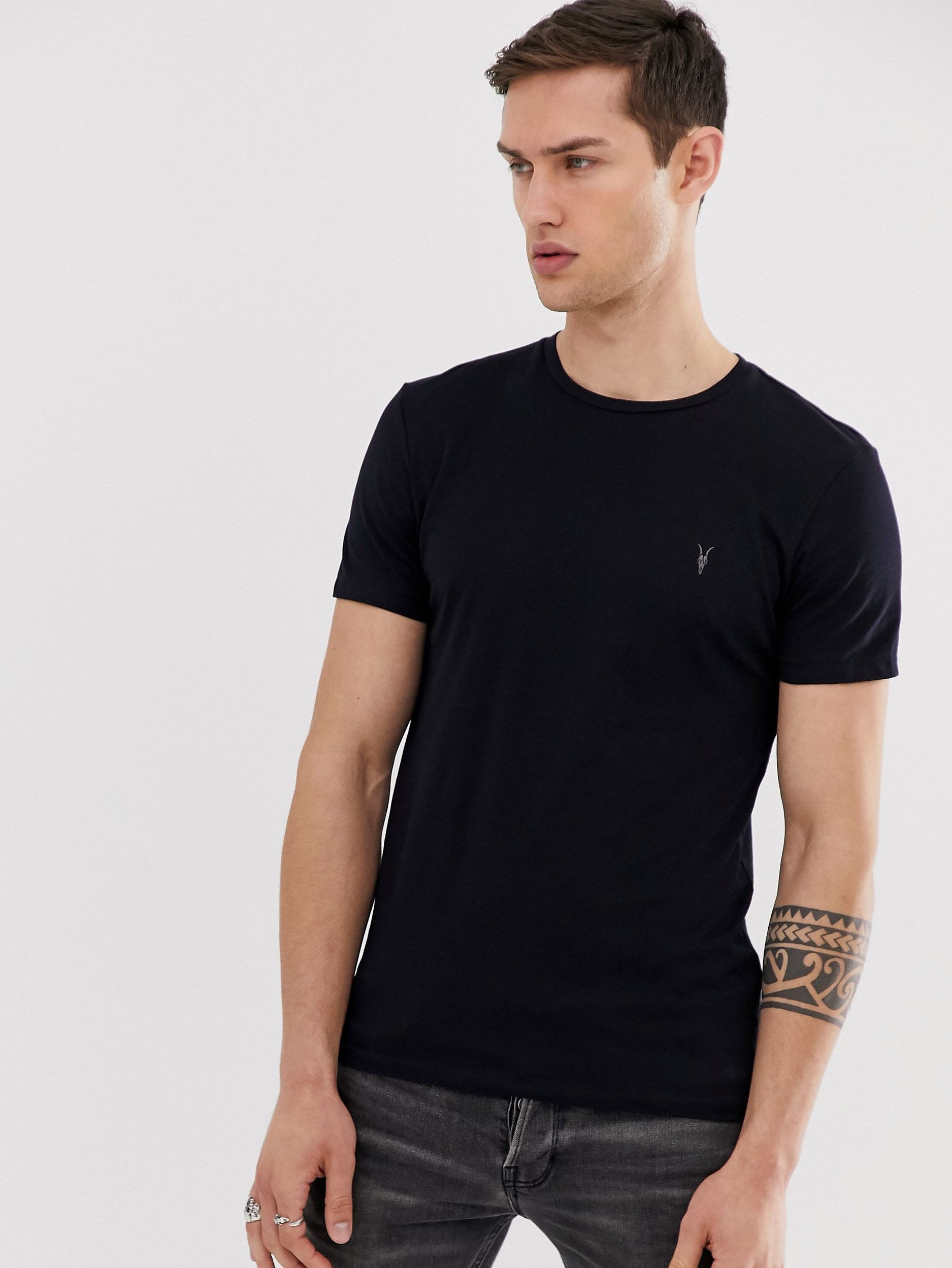 

Футболка AllSaints TonicSSCrew  Черный, Футболка AllSaints TonicSSCrew XS Черный