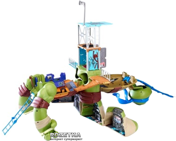 Супер-набор TMNT Черепашки-ниндзя Мутации Леонардо-трансформер (95151 ...