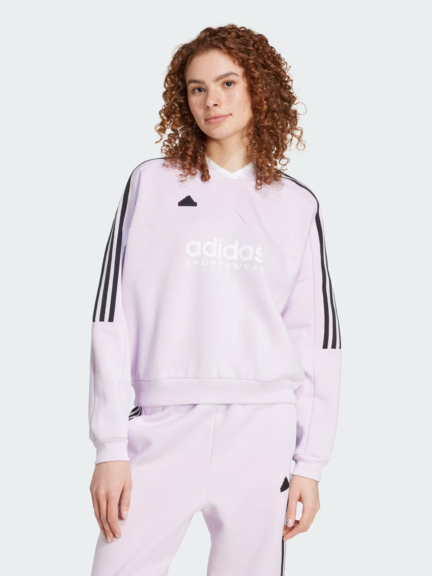 Акція на Світшот жіночий Adidas W Tiro Fl Swt IX3523 M Icelav від Rozetka