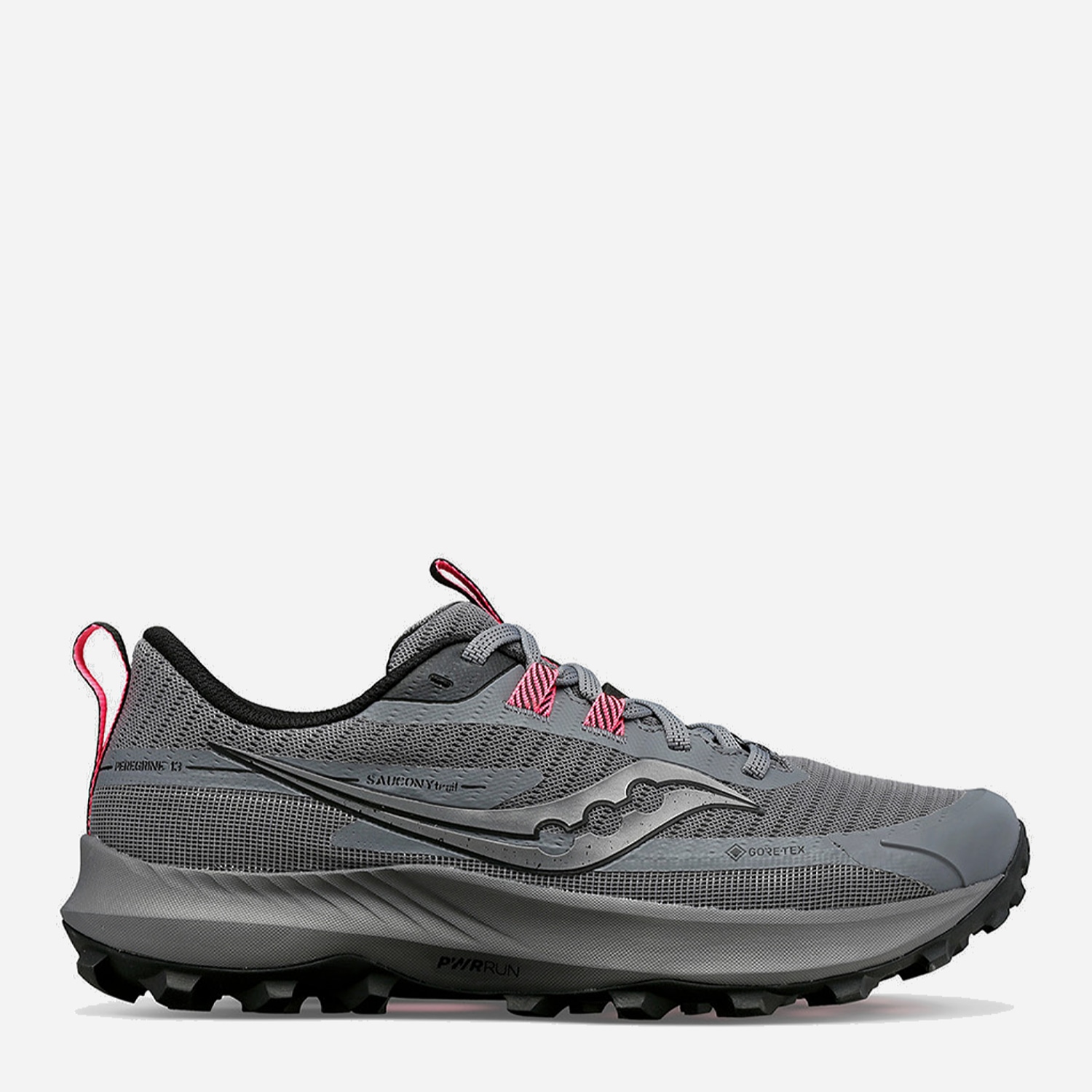 Акція на Жіночі кросівки для бігу з Gore-Tex Saucony S10841-05 38 (7US) 23.5 см Gravel/Black від Rozetka