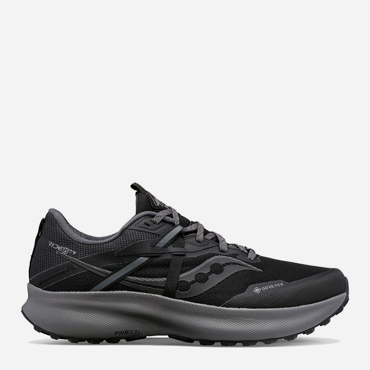 Акція на Чоловічі кросівки для бігу з Gore-Tex Saucony S20799-10 41 (8US) 26 см Black/Charcoal від Rozetka