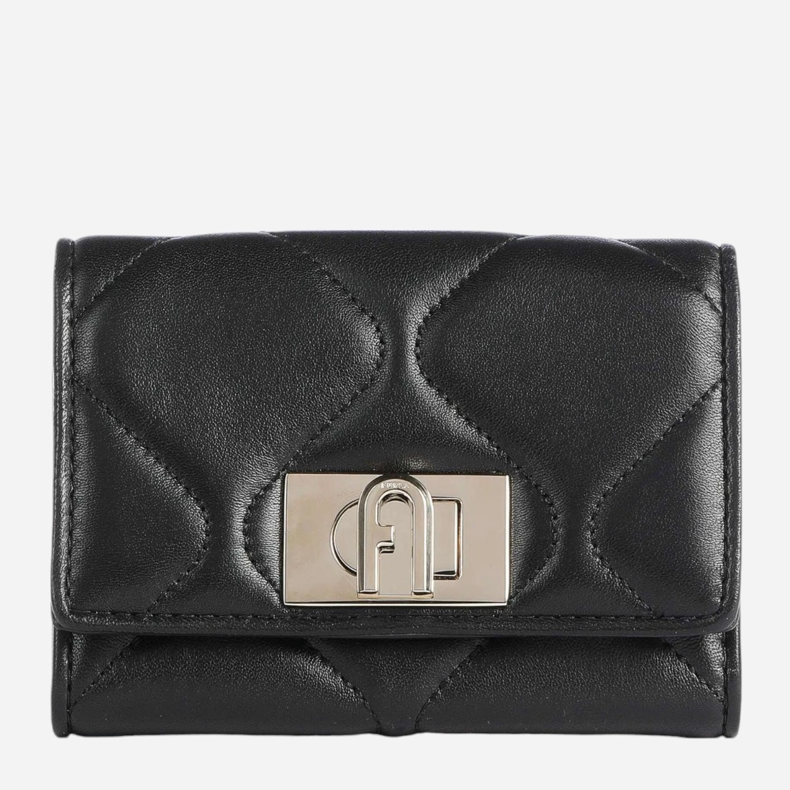 Акція на Гаманець жіночий шкіряний для карток Furla 1927 M Compact Wallet WP00225BX2267O6000 Чорний від Rozetka