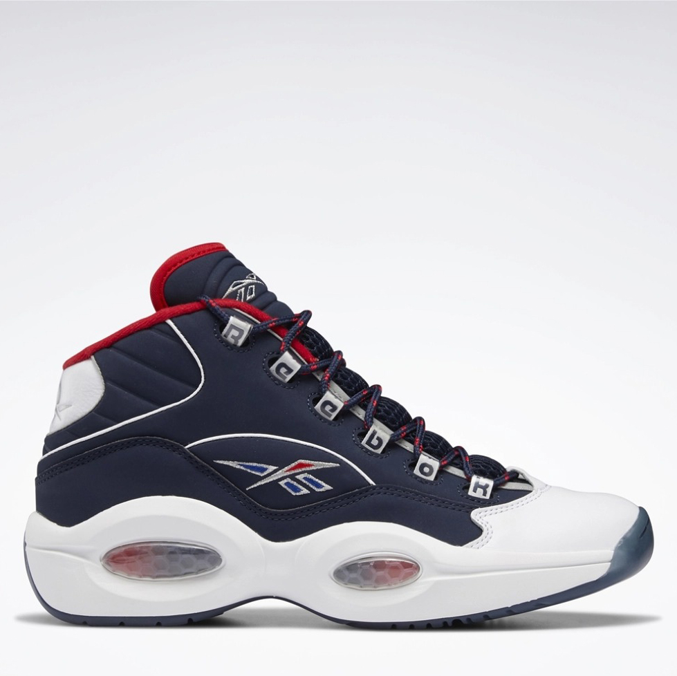 Акція на Чоловічі черевики Reebok Question Mid H01281 42 (9US) 27 см Темно-сині від Rozetka