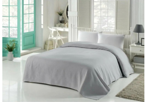 

Покрывало Diva Jakar Gri 200x240 Серый