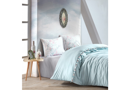 

Комплект постельного белья Cotton box Candy Linda Mint 200x220 Мятный