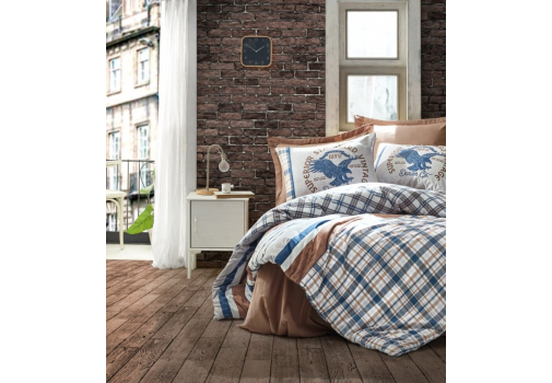 

Комплект постельного белья Cotton box Masculine Danilo 200x220 Разноцветный