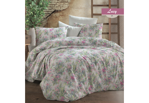 

Комплект постельного белья Majoli Lucy v1 200x220 Разноцветный