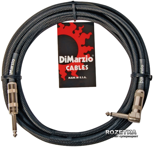 

Инструментальный кабель DiMarzio Instrument Cable 4.5 м Black (EP1715SRBK)