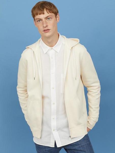 

Толстовка H&M 0669091 L Кремовый