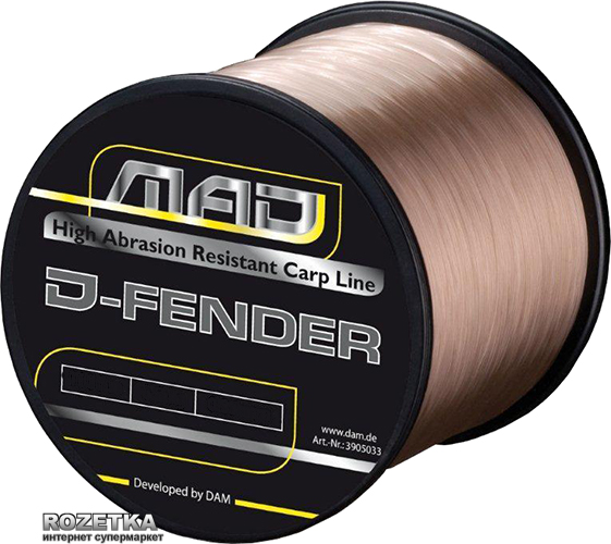 

Леска DAM MAD D-Fender Carp Line 850 м 0.38 мм 11.4 кг (3905038)