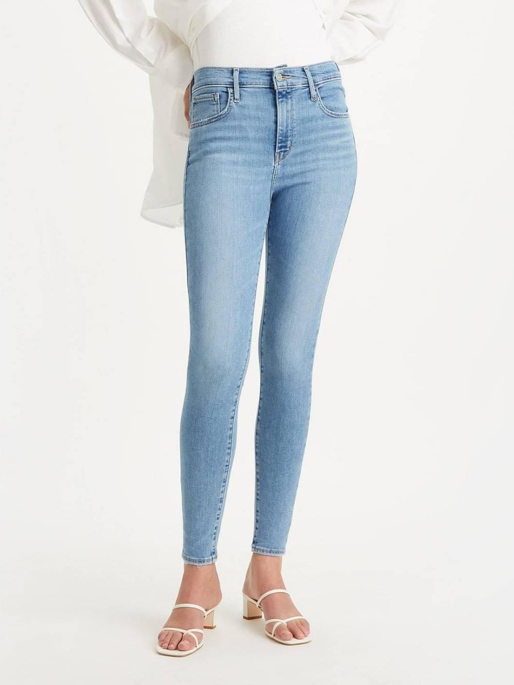 Акція на Джинси Skinny жіночі Levi's 720 Hirise Super Skinny 52797-0357 24-32 Love S від Rozetka