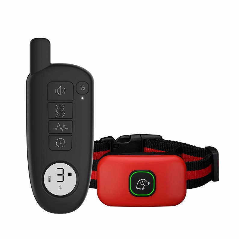 

Электроошейник для собак Original Training Collar DT-877 ошейник антилай – пульт для дрессировки до 300м, контроль вибростимуляцией, звуком и импульсами тока для коррекции поведения собак любых пород