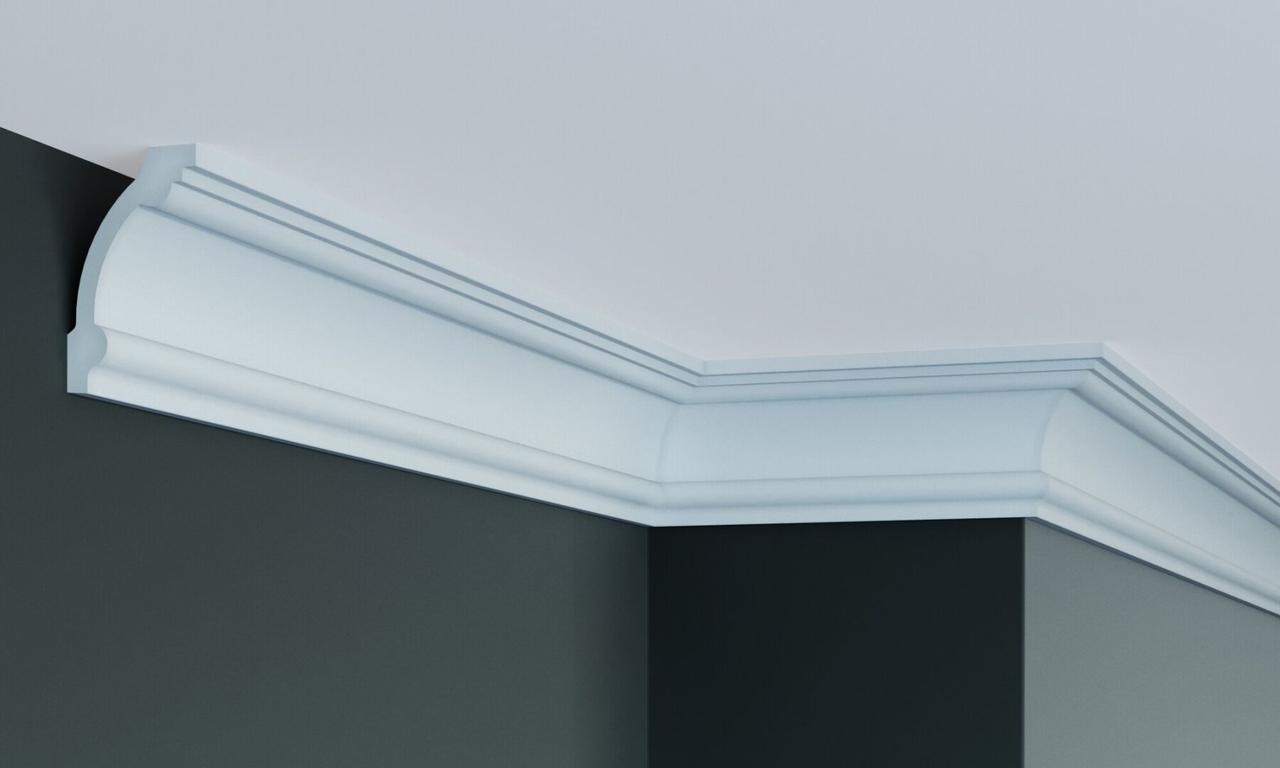 

Карниз с гладким профилем Gaudi Decor P 2057 flex гибкий