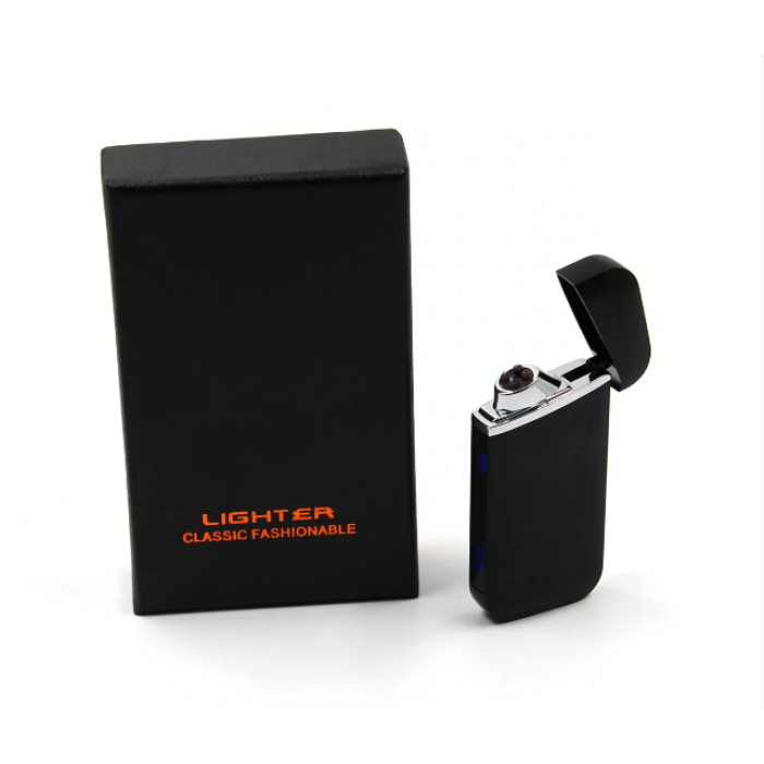 

Электроимпульсная зажигалка ARC Lighter ZGP 22 дуговая usb Черная 47411