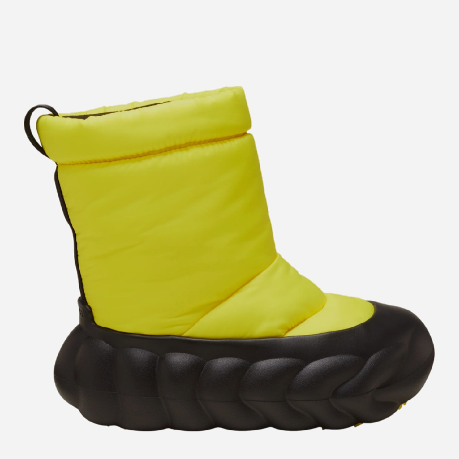 Акція на Жіночі дутики Crocs OverPuff Boot 210667-77K 39-40 (M7/W9) 25 см CbY/Mlt від Rozetka