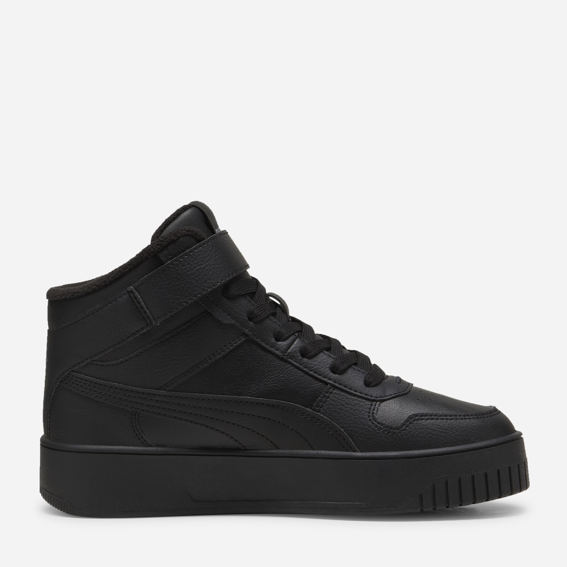 Акція на Жіночі зимові черевики Puma Carina Street Mid WTR 39805001 36 (3.5UK) 22.5 см Puma Black-Puma Black-Puma Silver від Rozetka