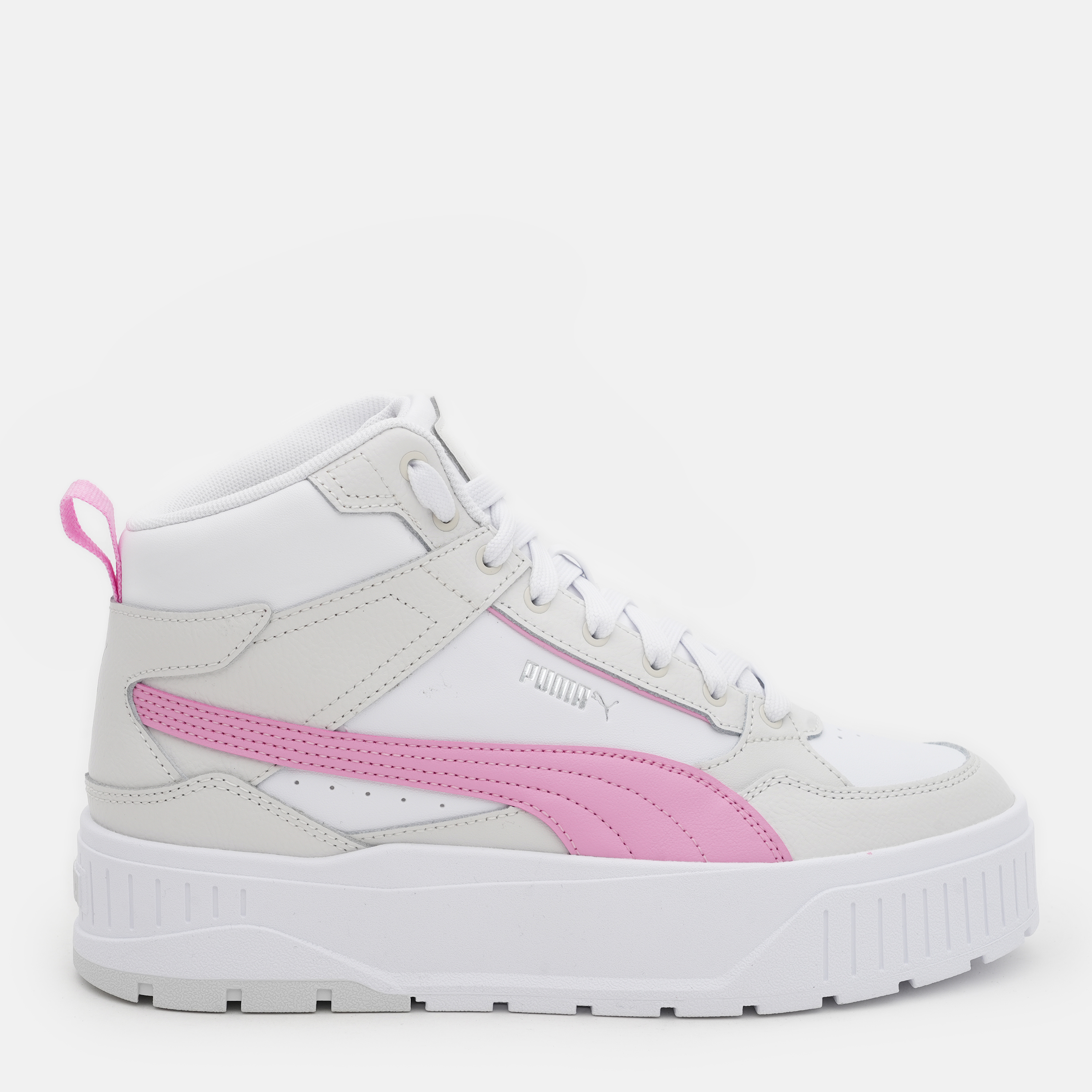 Акція на Жіночі черевики Puma Karmen II Idol Mid 39746304 37.5 (4.5UK) 23.5 см Puma White-Mauve Mist-Feather Gray від Rozetka