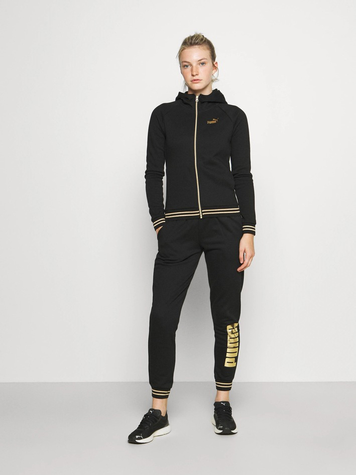 Акція на Спортивний костюм жіночий Puma Tracksuits 84760601 S Чорний від Rozetka