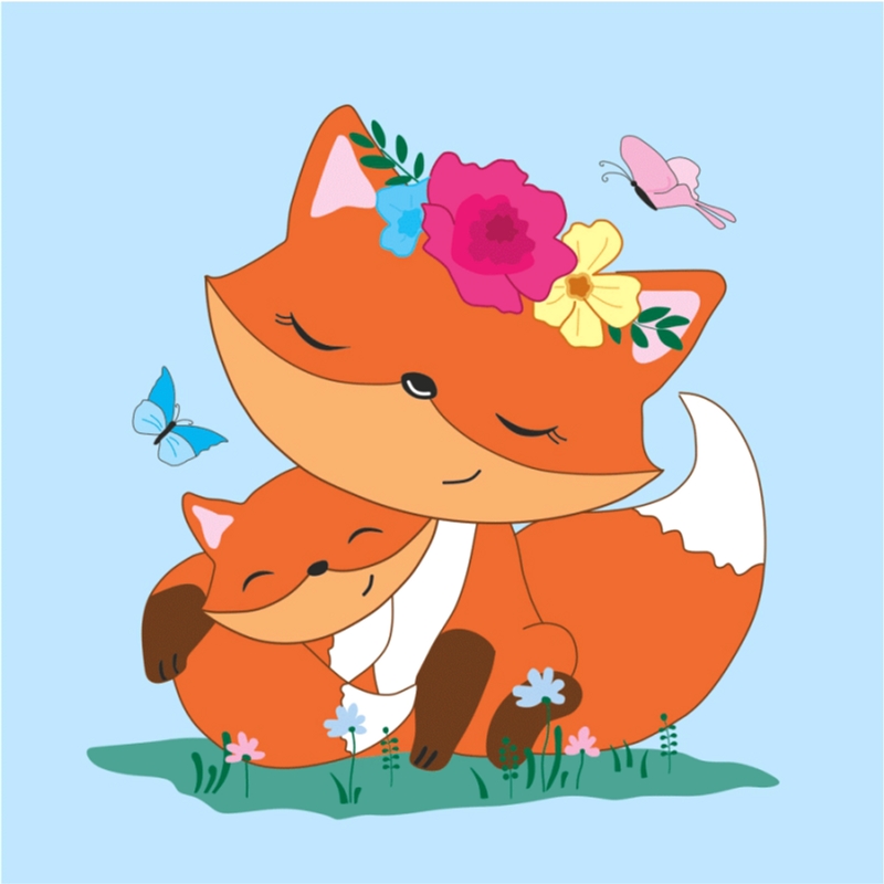 

Картина по номерам Rosa Kids Мама и Я 20 x 20 см (4823098518259)