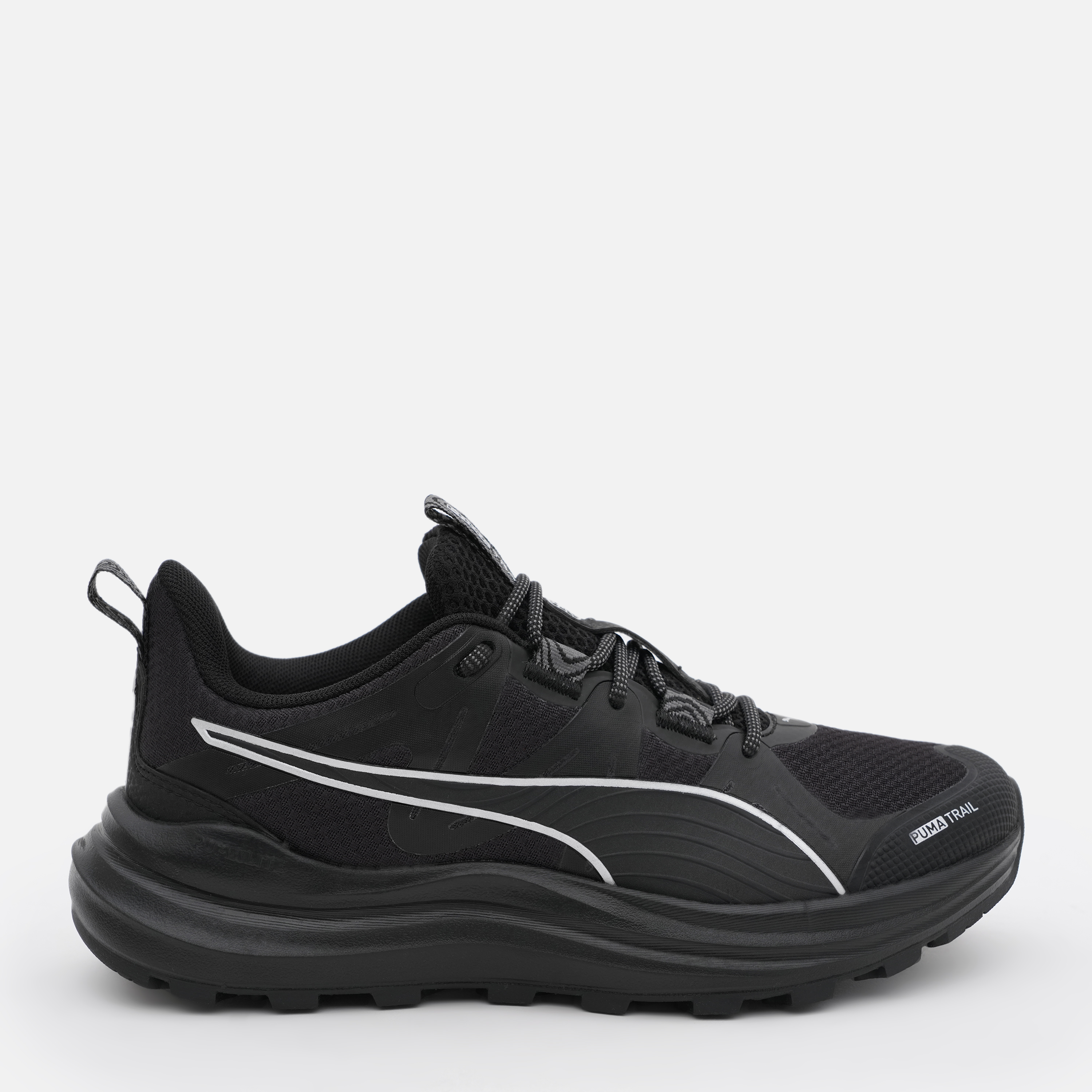 Акція на Жіночі кросівки для бігу Puma Reflect Lite Trail 37944006 39 (6UK) 25 см Чорні від Rozetka