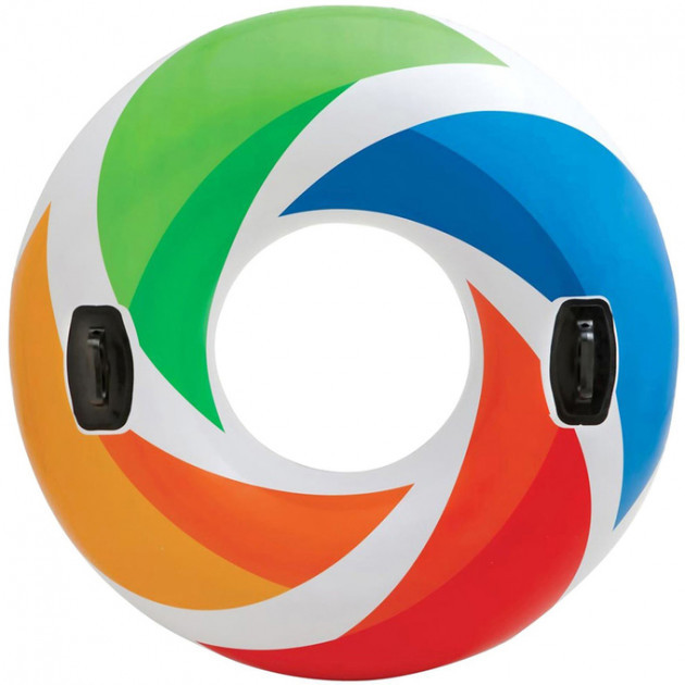 

Круг надувной Intex Color Whirl Tube 119 см от 8 лет (58202)