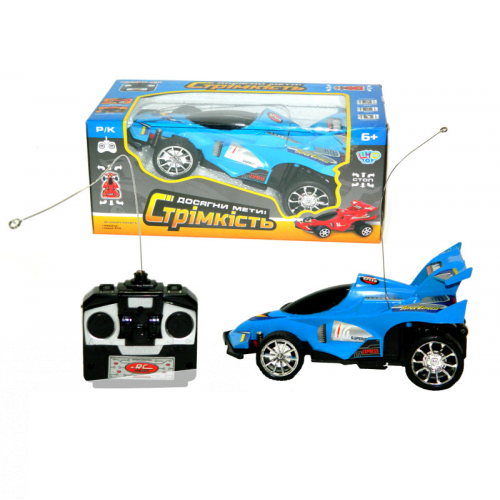

Автомобиль на р/у Limo Toy Гоночная машина Синяя (0909S-4F)