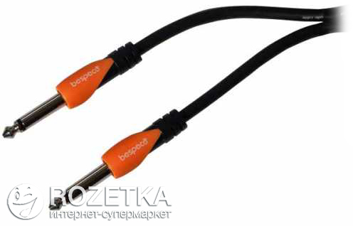 

Инструментальный кабель Bespeco SLJJ450 4.5 м Black/Orange (23-2-6-9)