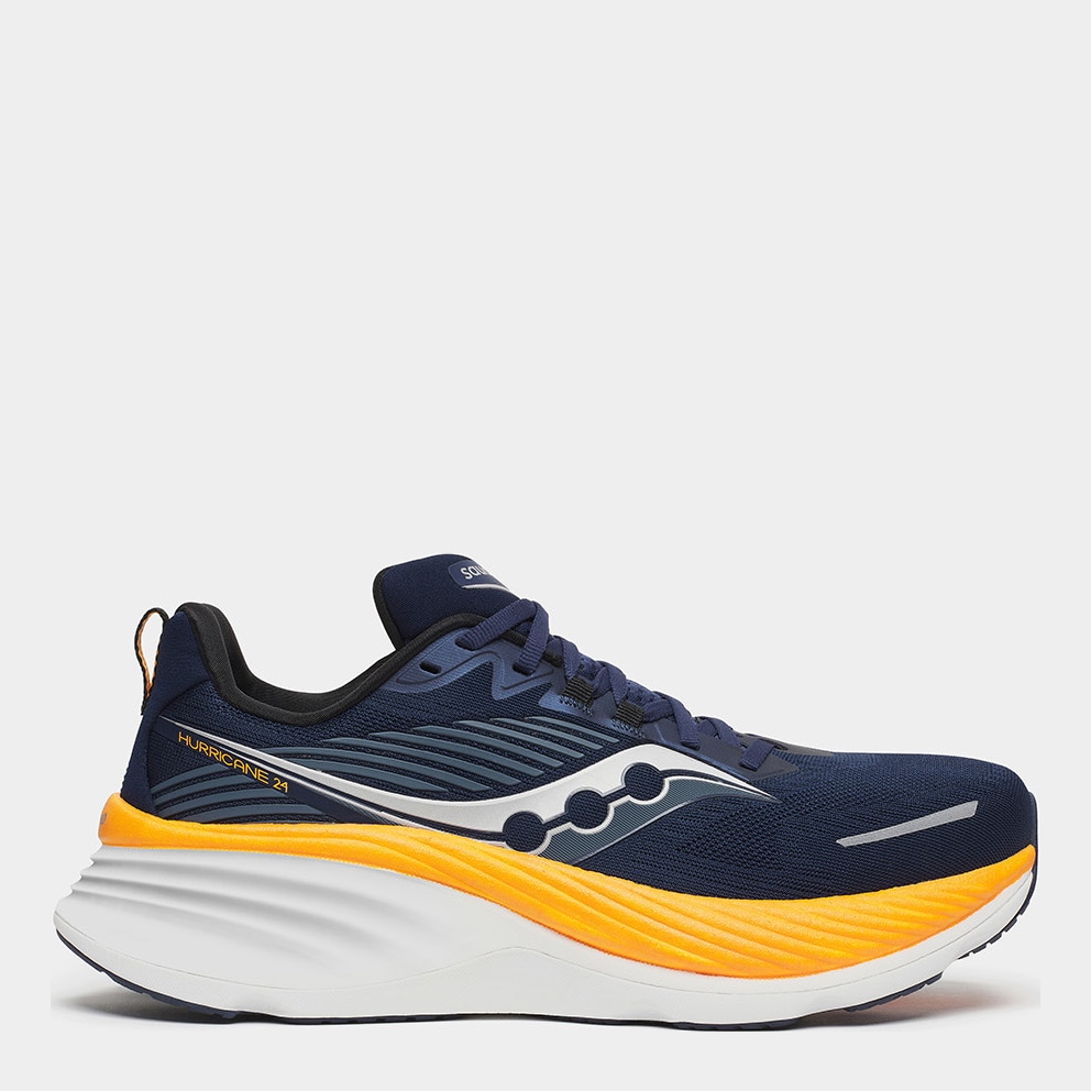 Акція на Чоловічі кросівки для бігу Saucony Hurricane 24 S20933-211 42.5 (9US) 27 см Темно-сині від Rozetka