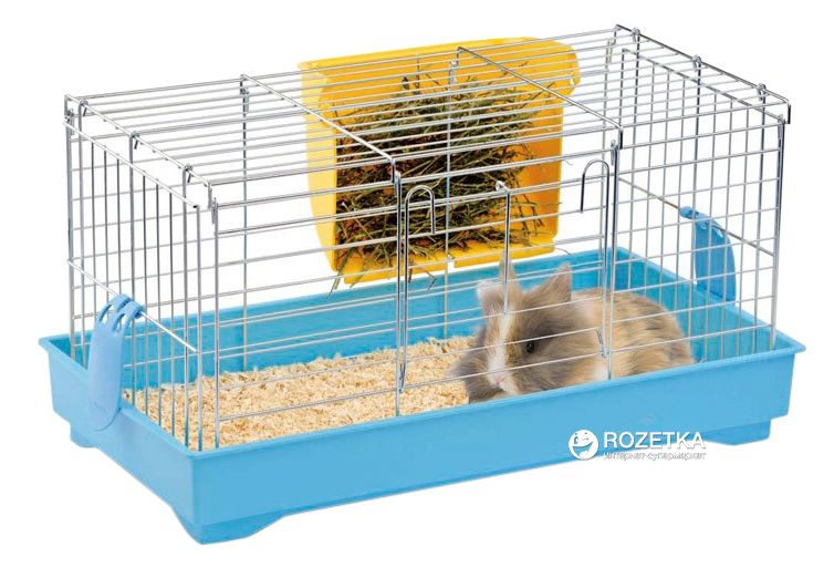 

Клетка для морских свинок Imac Cavia 1 58х31х31 см Голубая